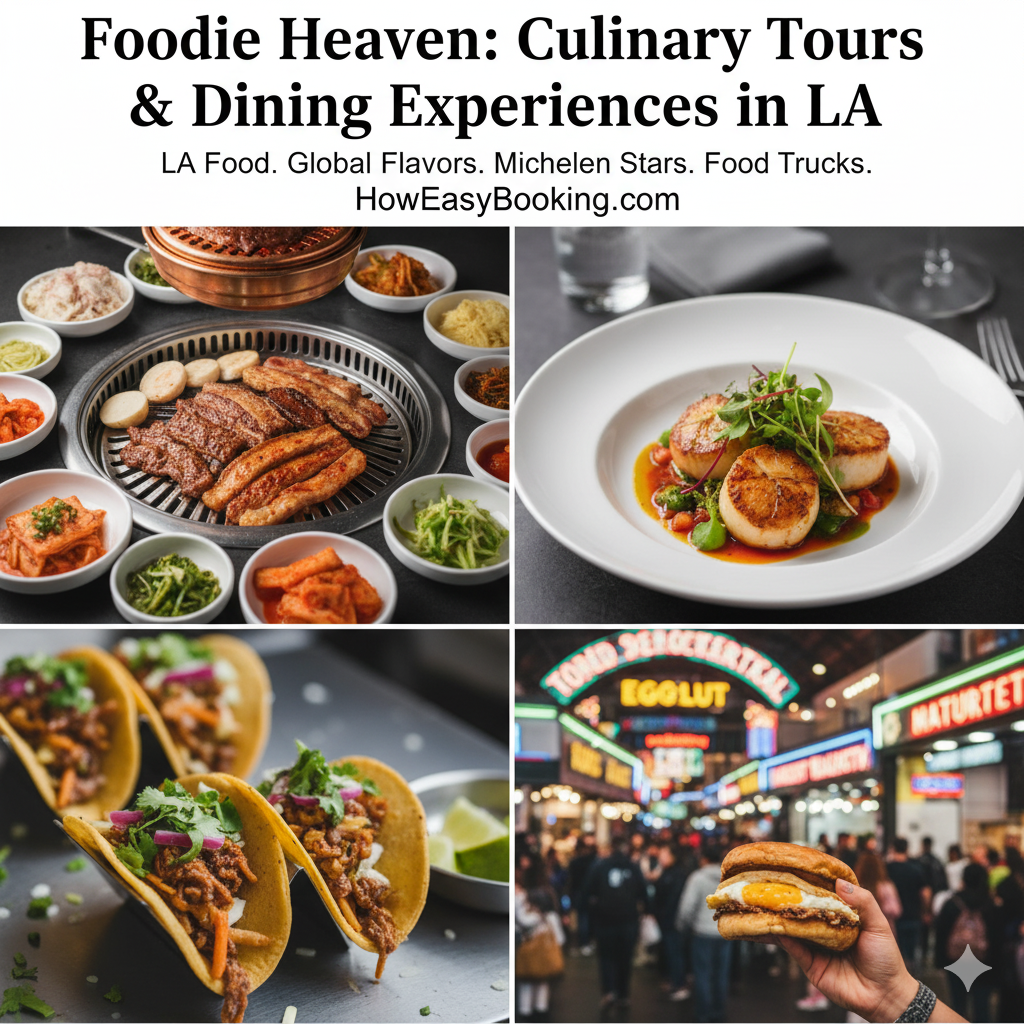 Foodie Heaven: Culinary Tours & Dining Experiences in LA