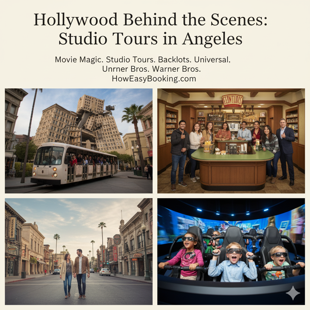Hollywood Behind the Scenes: Studio Tours in Los Angeles