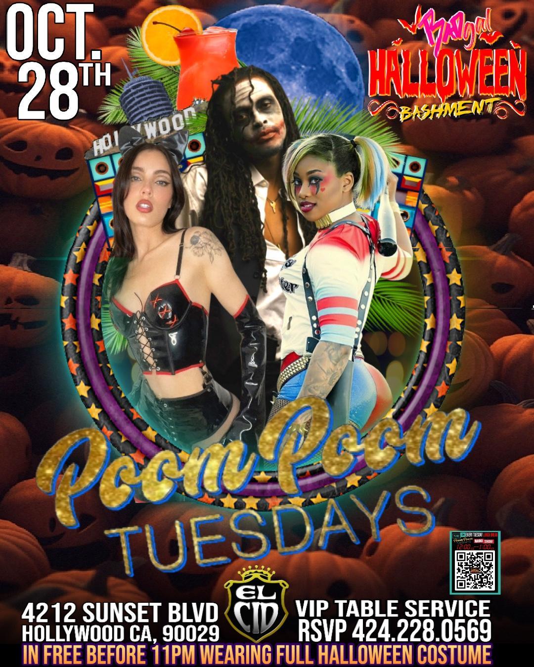 Bad Gyal Halloween Bashment: Poom Poom Tuesdays Costume Party