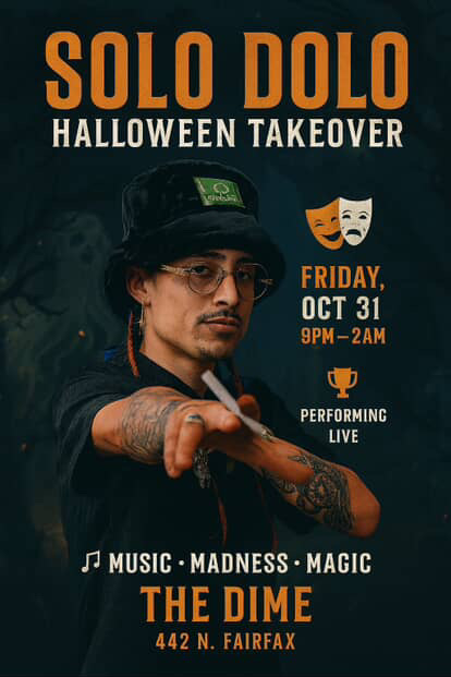 Solo Dolo Halloween Takeover ft. Live Performance at The Dime