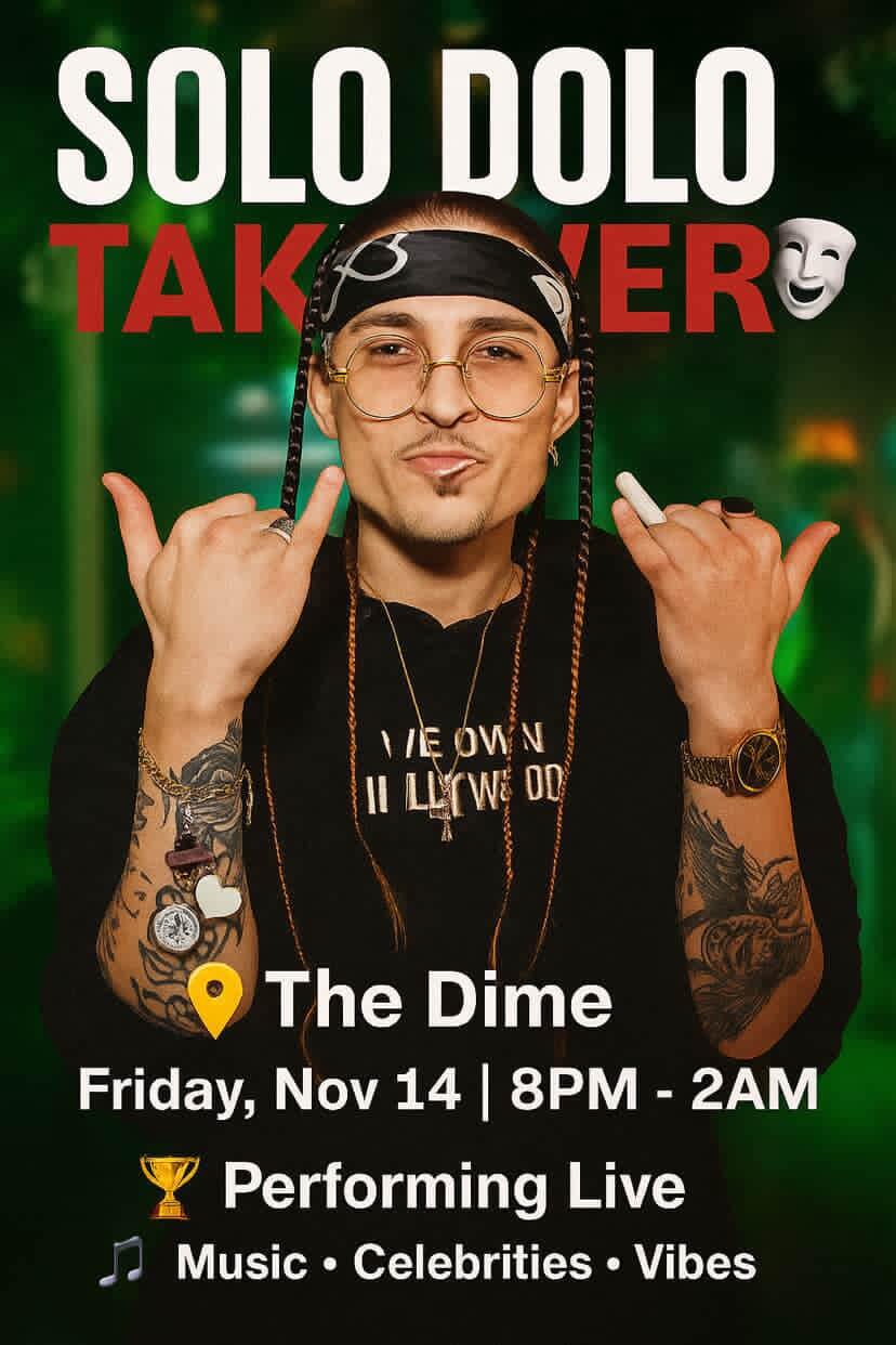Solo Dolo Takeover ft. Live Performance at The Dime | Music • Celebrities • Vibes