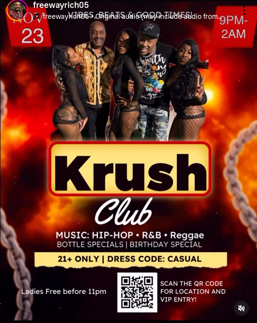 Krush Club Sundays - Hip-Hop, R&B & Reggae Night