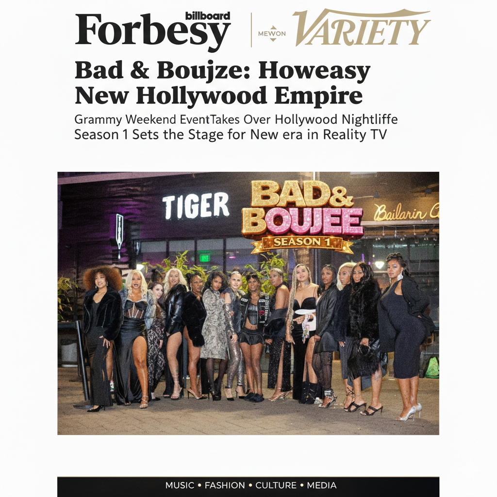 "Inside Industry Empire: How Prince Herzel and the Bad & Boujee Girls Just Redefined Grammy Weekend in LA"